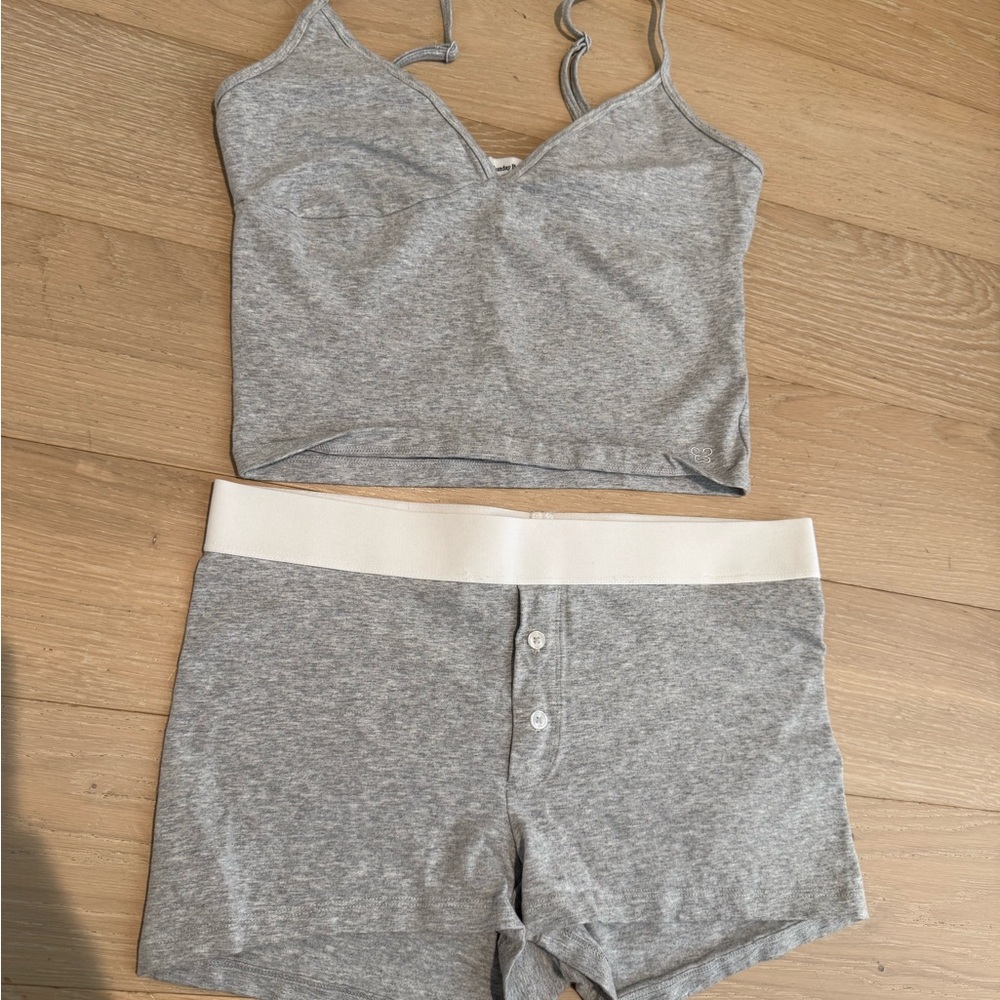Gray Women's Intimates Set